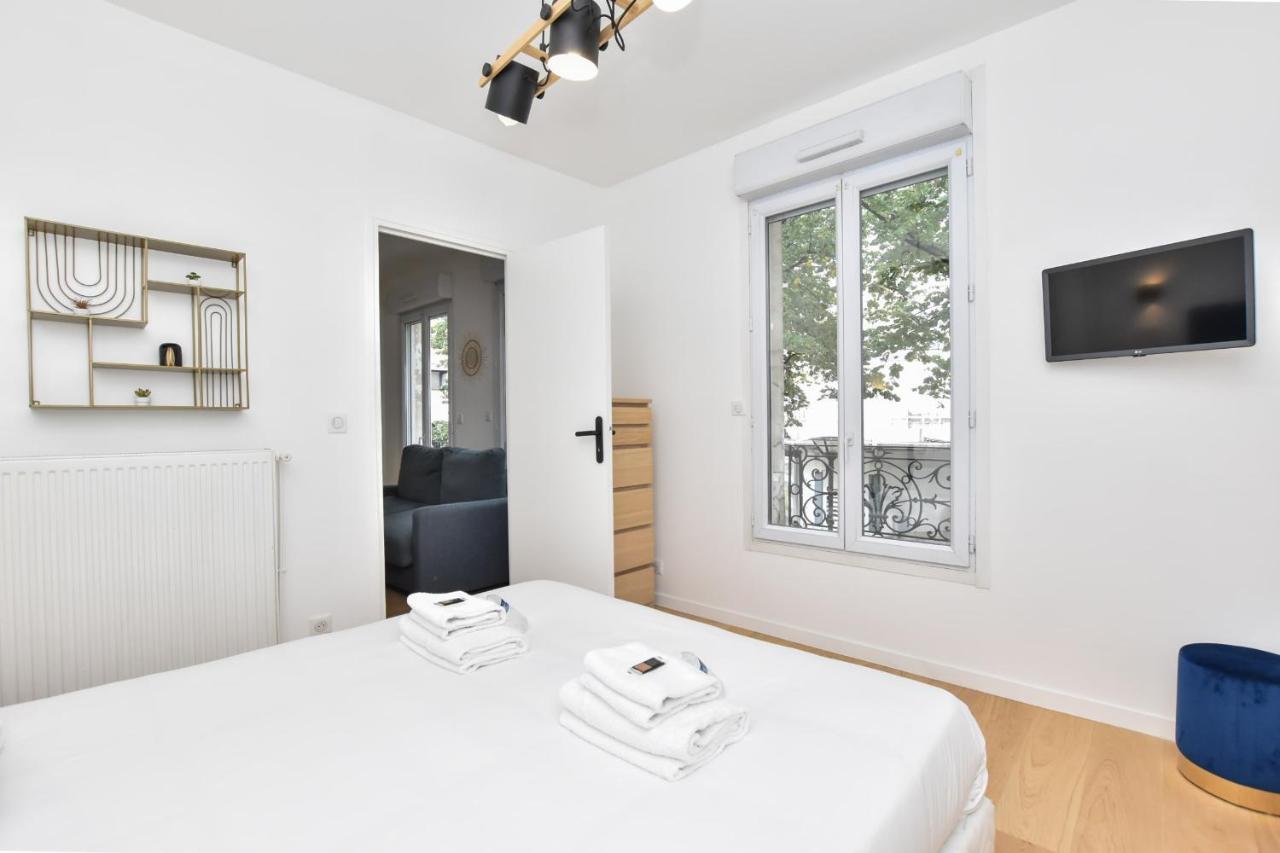 パリCosy 1Br - Place Saint Fargeauアパートメント エクステリア 写真